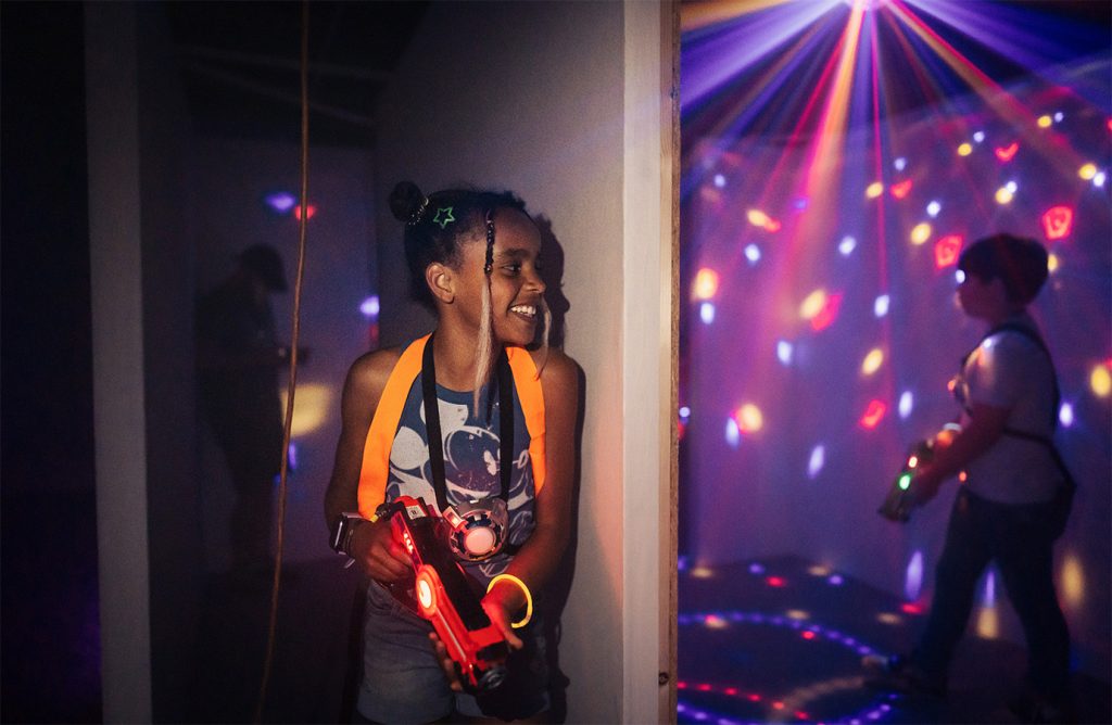 Kinderfeestje - lasergamen in Utrecht