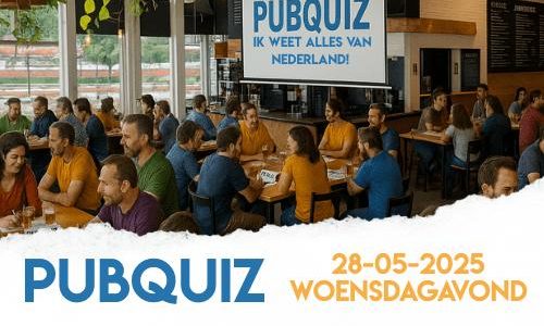 PUBQUIZ in Utrecht 28 Mei 2025