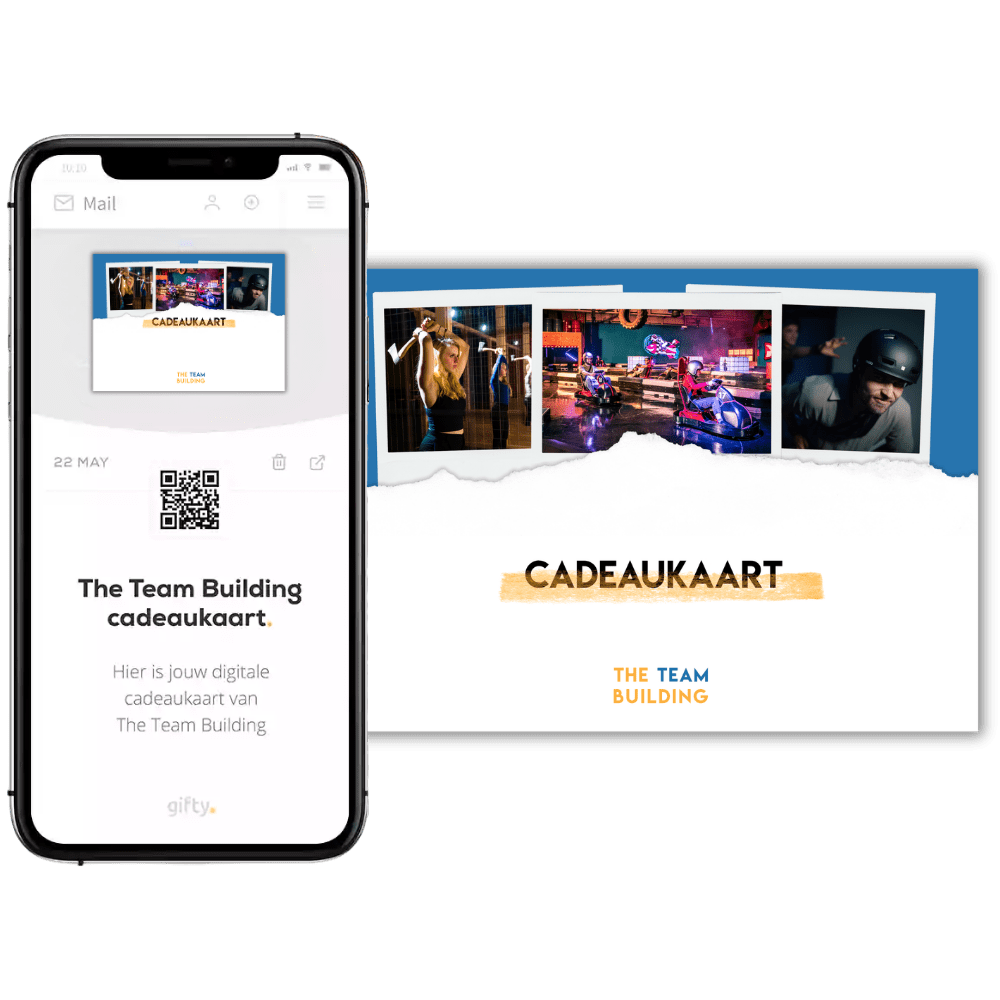 Cadeaubon The Team Building - horizontal