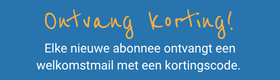 Sticker - abonnee nieuwsbrief
