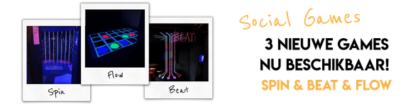 Spin Beat Flow nieuwe Social Games banner